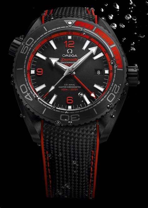 omega seamaster planet ocean gmt deep black watches in ceramic|omega seamaster planet ocean price.